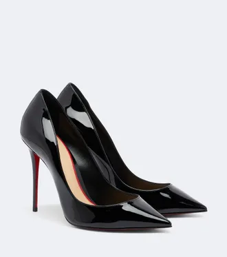 Christian Louboutin La Pigalle patent leather pumps