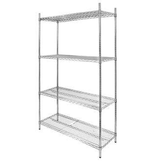 OEM Estanter&iacute;a De Catering Cromada Mega-m 4 Estantes H-180 L-90 G-45 N