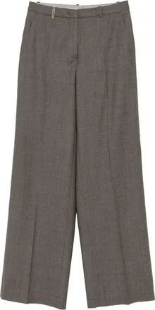 PESERICO Pressed-crease Trousers
