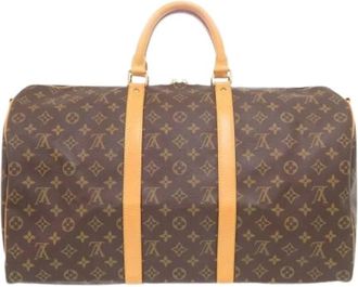 Louis Vuitton Pre-owned Keepall Bandouli&egrave;re 50 - unisex - Vintage Weekendtas - Bruin - ONE Size - Vintage