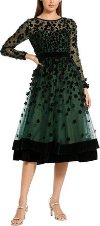 Mac Duggal Embellished Midi Dress