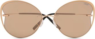 Silhouette 8173/75 3530 Womens Sunglasses Pink Size 58