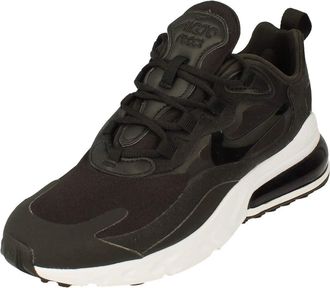Nike Nike Air Max 270 React Womens Running Trainers CJ0619 Sneakers Shoes (UK 5.5 US 8 EU 39, Black White 002)