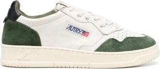 Autry Medalist Lage Sneakers - Dames - Sneakers - Groen - 39 EU - Leer - Schoenen
