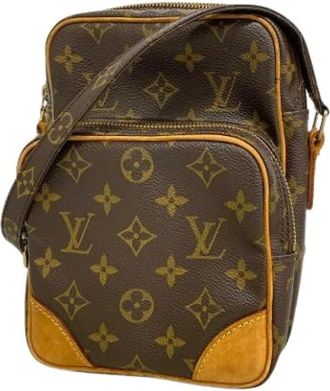 Louis Vuitton Pre-owned Vintage Schoudertas - Dames - Pre-owned - Bruin - Maat: ONE Size