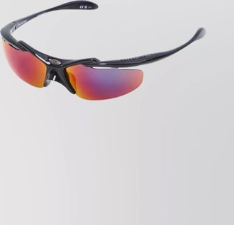 Balenciaga turbo d-frame sunglasses iridescent lenses