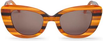 Mr.Boho Caparica BIT41-07 Womens Sunglasses Brown Size 49