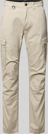 s.Oliver Red Label Regular Fit Cargohose aus Baumwoll-Mix in Beige, Gr&ouml;&szlig;e XXL