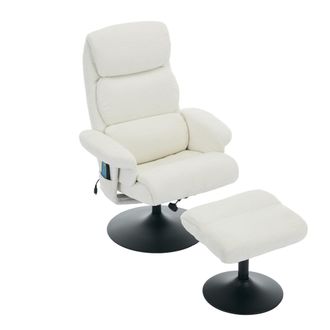 STILVORA Stilvora Silla De Oficina Ergon&oacute;mica Con Reposapi&eacute;s Y Soporte Lumbar De Aire, Cuero, Negro