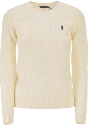 Polo Ralph Lauren Plaited Wool And Cashmere Crew-Neck
