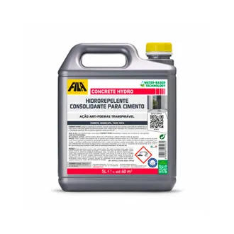Fila 79210005mul Concrete Hydro Hidrorepelente Consolidante Para Cemento 5 L - Ref: 79210005mul
