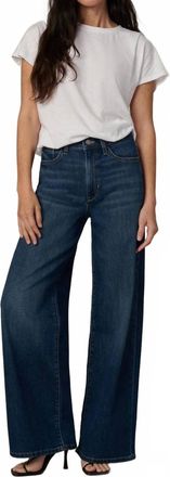 Joe's Mia Petite High Rise Wide Leg Jean In Dedication