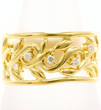C&A Yellow Gold Yellow Gold (18K) Band Ring (Pre-Owned)
