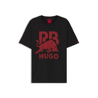 HUGO BOSS x RB cotton T-shirt with bull motif