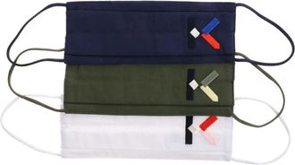 Kenzo Katoenen Maskerset in 3 Kleuren - Heren - Accessoires - Veelkleurig - ONE Size - Katoen - Accessoires