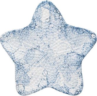 10 Strawberry Street Set Of 2 Tidal Drift Starfish Serving Platters