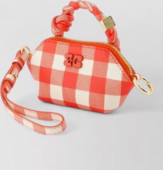 Ganni bou nano leather mini bag