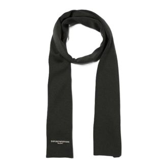 Emporio Armani Heren, Accessoires, Zwart, Maat: M Wol