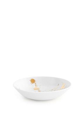 Jonathan Adler 1948 Soup Bowl in White /Gold Splatter at Nordstrom