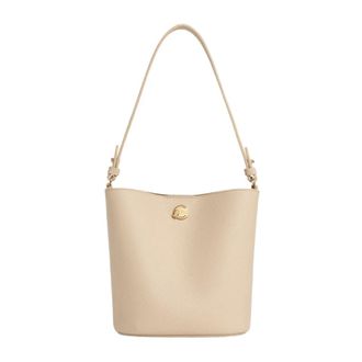 Coccinelle Nikla Mini Shoulder Bag - female - Coccinelle - Shoulder Bags - Beige - ONE SIZE - Bags