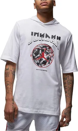 Nike Jordan Air Jordan Sport Hooded T-Shirt White FB7428-100
