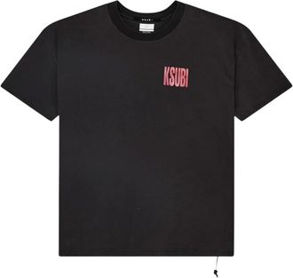 Ksubi T-shirt Panthera Ekess con stampa grafica - Nero