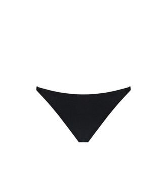 Ganni Black Lurex Bikini Bottom