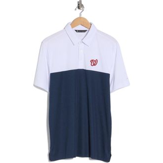 Travis Mathew Washington Nationals Home Run Leader Polo in White/Navy at Nordstrom Rack, Size Xxx-Large