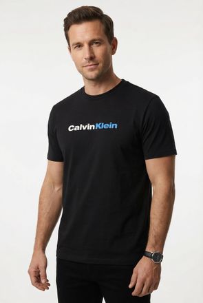 Calvin Klein Jeans T-Shirt CALVIN KLEIN JEANS JEANS GRAPHICS, Herren, Gr. XXL, schwarz, Web, Obermaterial: 100% Baumwolle, unifarben, regular fit normal, Rundhals, einge