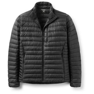 RAB Microlight Jacket Daunenjacke f&uuml;r Herren | schwarz/grau