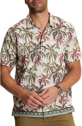 Tommy Bahama Bahama Coast IslandZone Ping Palms Performance Shirt in Pale Jade at Nordstrom, Size Xxx-Large