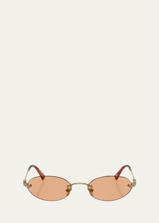 Miu Miu A54S 51MM Oval Sunglasses