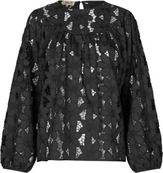 Baum Und Pferdgarten Zwarte Blouse- Elegante Stijl - Dames - Blouses - Zwart - XS - Overhemden
