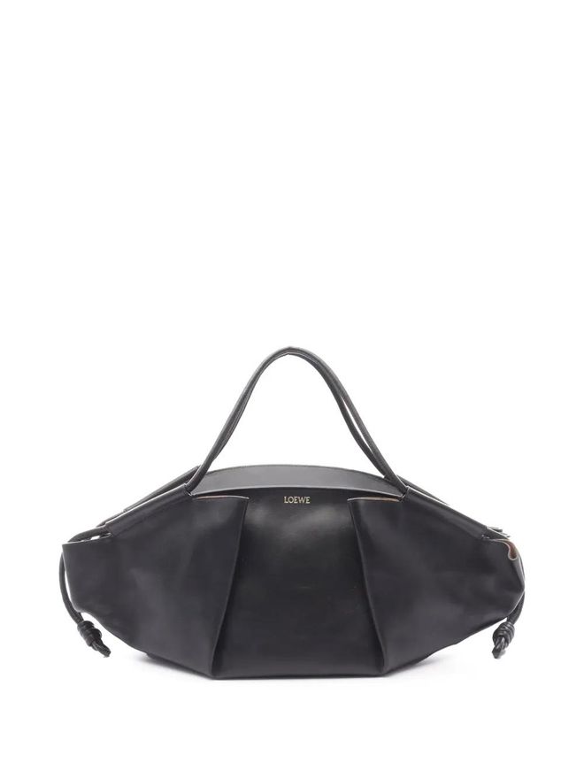2000-2025 XL Shiny Calfskin Paseo tote bag - Black