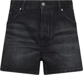 Fendi Pantalones cortos de mezclilla - Shorts - Mujer - Negro - W27
