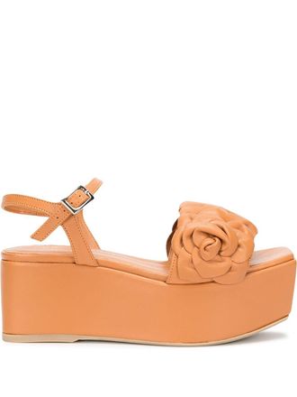 Madison.Maison Sandali con plateau - Marrone