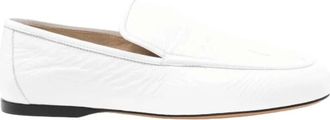 Khaite Alessia Leren Loafer - Dames - Schoenen - Wit - Maat: 38 EU Leer