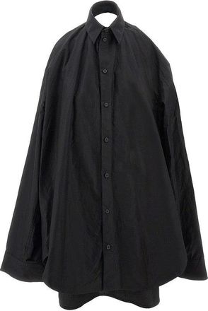 Balenciaga Suspended shirt effect mini dress Woman 36
