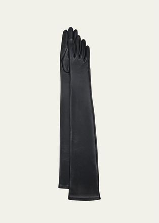 Michael Kors Long Leather Gloves