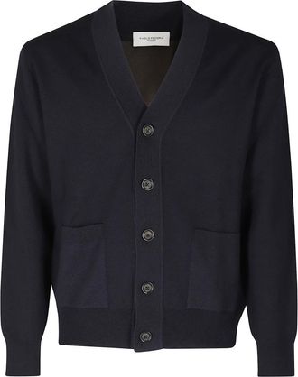 Paolo Pecora A017 Vest - Heren - Truien - Blauw - Maat: XL Katoen