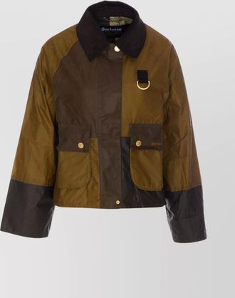 Barbour waxed cotton alma jacket