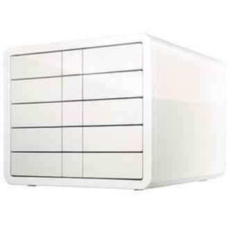 Han i-BOX 1551-12 Cassettiera Bianco din A4, din C4 Numero cassetti: 5