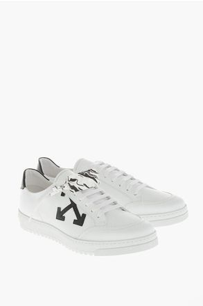 Off-white Low Two-Tone Leather Sneakers size 46