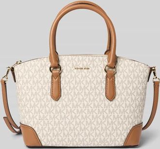 Michael Kors Handtasche mit Logo-Applikation Modell Murphey in Ecru, Gr&ouml;&szlig;e 1