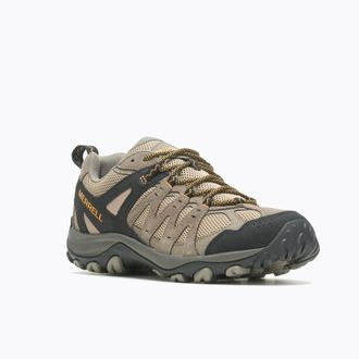 Merrell Wanderschuh MERRELL ACCENTOR 3, Herren, Gr. 44,5, pecan, Leder, Textil, Schuhe Wanderschuh, atmungsaktiv