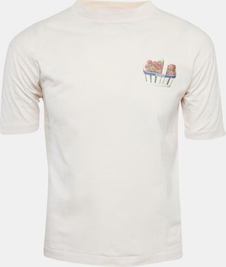 Jacquemus Pink Floral Print Jersey Crewneck T-Shirt