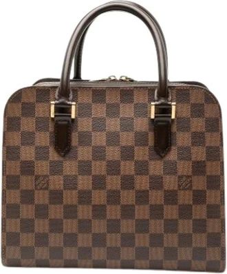 Louis Vuitton Pre-owned Handbags, female, Brown, Size: ONE SIZE Pre-owned Triana Handbag