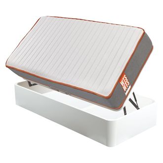 What The Sleep Colch&oacute;n y Canap&eacute;, Espuma Hr, Blanco, 90x190