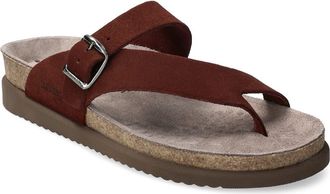 Mephisto Helen Toe Loop Sandal in Cordovan 6280 at Nordstrom, Size 10