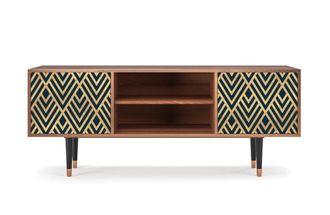 StoryZ Mueble de TV azul 2 puertas L 170 cm